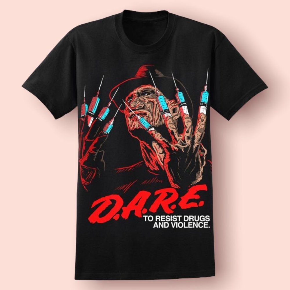 Freddy Krueger D.A.R.E. T-Shirt